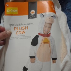 Halloween kids 12-24 months cow costume